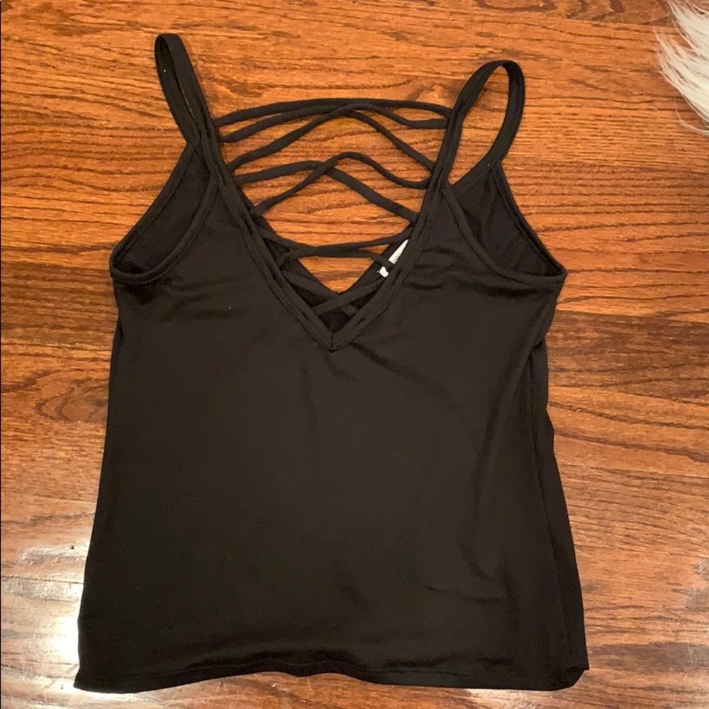 Lace Up Tank Top
